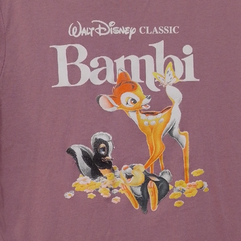Disney Bambi Graphic Tee in Purple - Picture 2 of 4